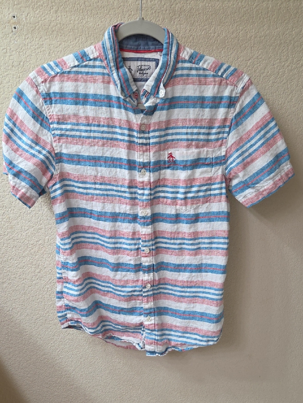 Original Penguin Button Up Shirt🐧Size Small 🐧